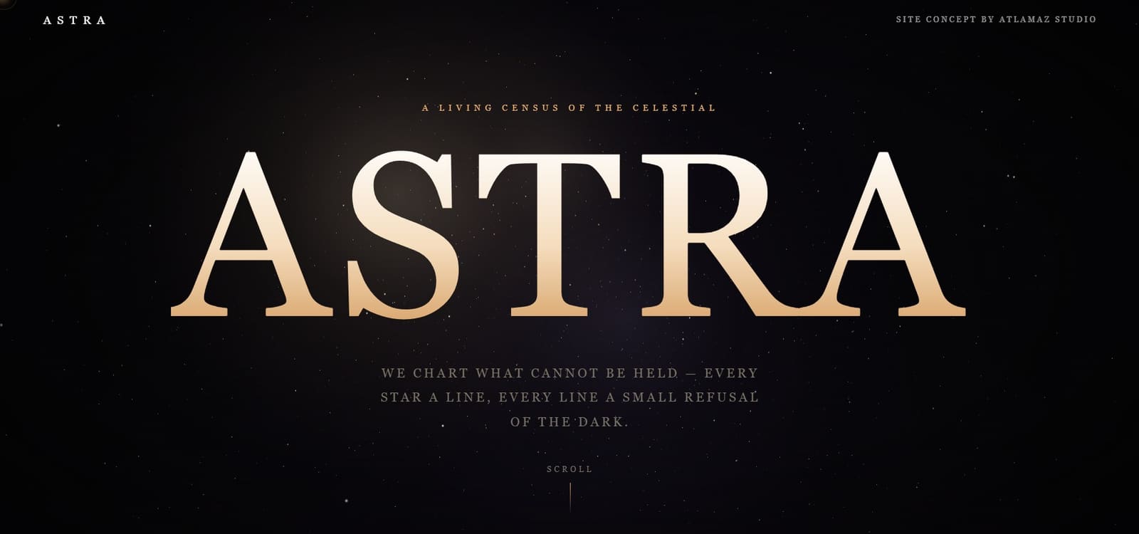 Aperçu du site ASTRA