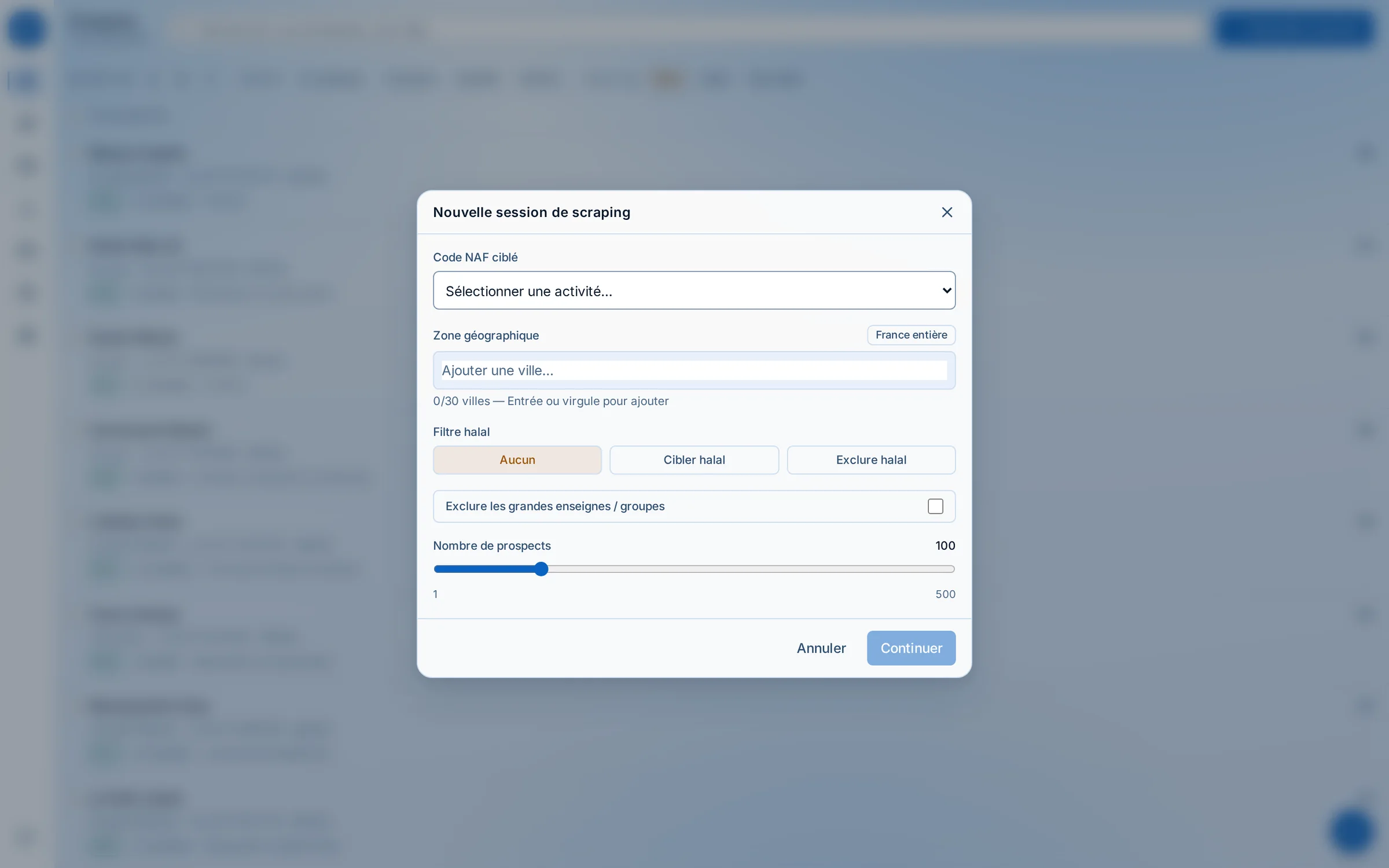 Scrapman — Une nouvelle session de scraping